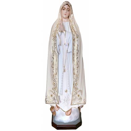 Statue Notre Dame de Fatima 120 cm en résine