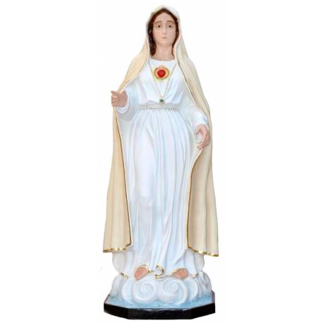 Beeld Verschijning Fatima 180 cm in glasvezel 
