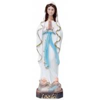 Statue Notre Dame de Lourdes 30 cm en résine