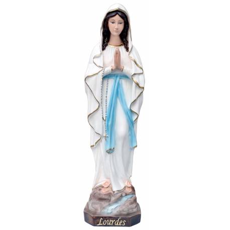 Statue Notre Dame de Lourdes 50 cm en résine