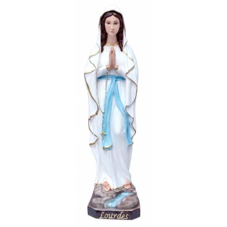 Statue Notre Dame de Lourdes 60 cm en résine