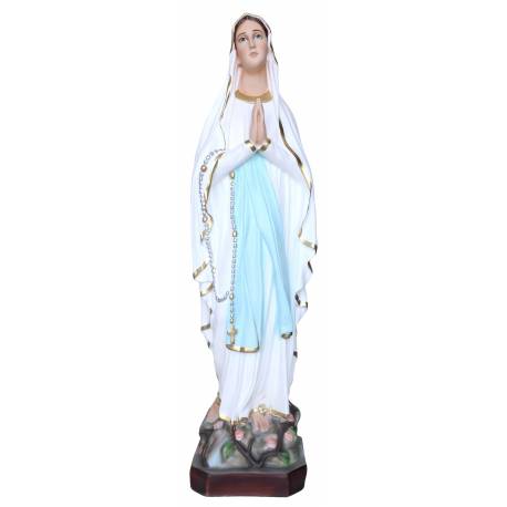 Statue Notre Dame de Lourdes 70 cm en résine