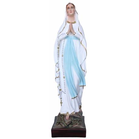 Statue Notre Dame de Lourdes 85 cm en résine
