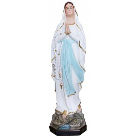 Statue Notre Dame de Lourdes 105 cm en résine