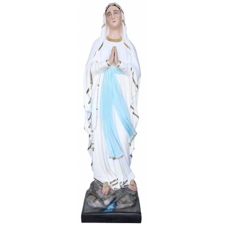Statue Notre Dame de Lourdes 155 cm en résine