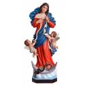 Statue Notre Dame qui défait les nœuds 100 cm en résine
