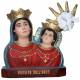 Statue Madonna dell'Arco (Madone-de-l'Arc) buste 35 cm en résine