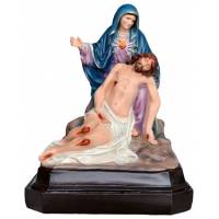 Statue Pieta 30 cm en résine