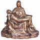 Staute Pieta 130 x 150 en fibre de verre finition bronze