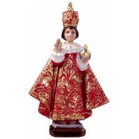 Statue enfant Jésus de Prague 30 cm en résine