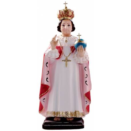 Beeld kindje Jezus Prague 45 cm in hars 