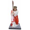 Statue Jésus portant sa croix 127 cm en résine