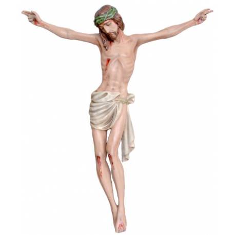 Statue corps du Christ 70 cm 60 X 55 cm en résine