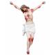 Statue corps du Christ agonisant 180 cm 165 X 145 en fibre de verre