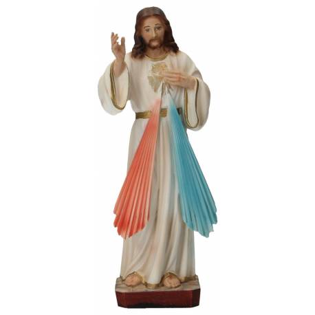 Statue Christ Miséricordieux 20 cm en résine