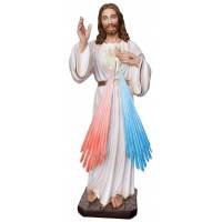 Beeld Barmhartige Kristus 100 cm in hars 
