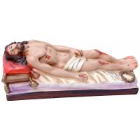 Statue du Christ gissant 27 cm (8 X 26) en résine