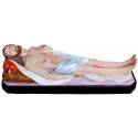 Beeld Christus Dood 115 cm (35 X 115 ) in glasvezel 