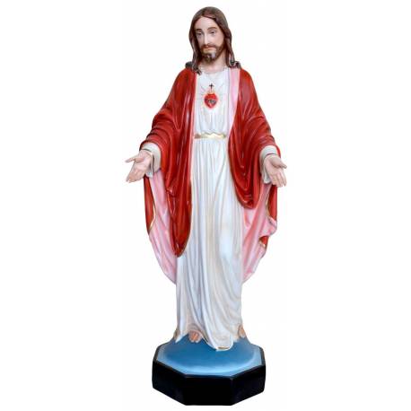 Statue Sacré Coeur de Montmartre 110 cm en résine