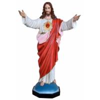 Statue Sacré Coeur de Montmartre 130 cm en résine