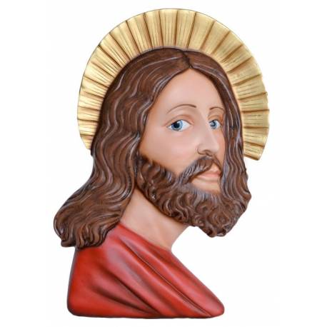 Statue Sainte Face 50 cm en fibre de verre