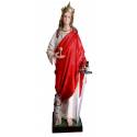Beeld Heilige Barbara 155 cm in glasvezel 