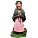 Statue Ste Bernadette 25 cm en résine