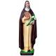 Beeld Heilige Catharina 40 cm in hars 