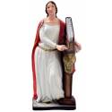 Statue Sainte Cecilie 40 cm en résine
