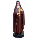 Statue Sainte Claire 100 cm en fibre de verre