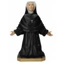 Statue Sainte Faustine Kowlaska 22 cm en résine
