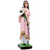Statue Sainte Philomene 30 cm en résine