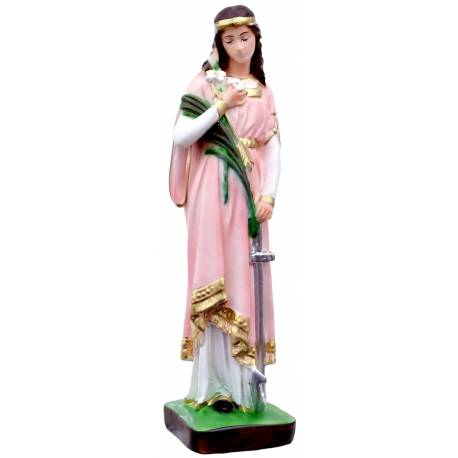 Beeld Heilige Philomena 30 cm in hars 