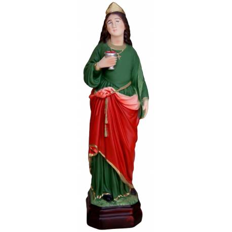 Statue Sainte Lucie 30 cm en résine
