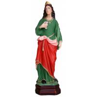 Statue Sainte Lucie 40 cm en résine