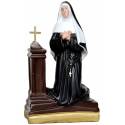 Statue Sainte Rita à genoux 20 cm en résine