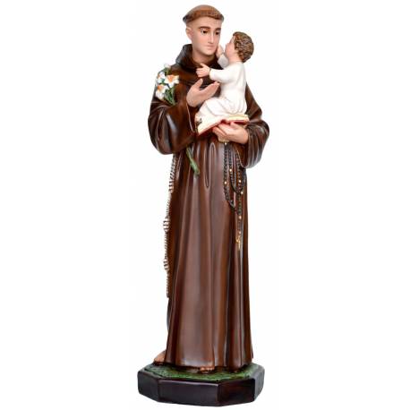 Statue Saint Antoine 100 cm en résine
