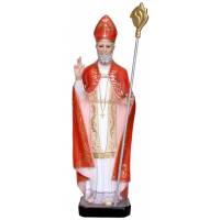Beeld Heilige Biagio 75 cm in glasvezel 