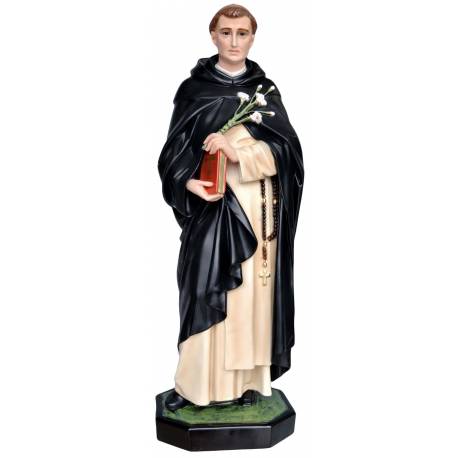 Statue Saint Dominique 82 cm en résine