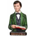 Statue Saint Dominique Savio 18 cm en résine