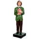 Statue Saint Dominique Savio 80 cm en résine