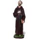 Statue Saint François d'Assise 40 cm en résine