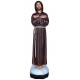 Statue Saint François d'Assise 80 cm en résine