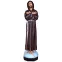 Statue Saint François d'Assise 80 cm en résine