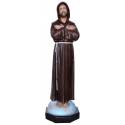 Statue Saint François d'Assise 100 cm en résine