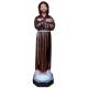 Statue Saint François d'Assise 130 cm en résine