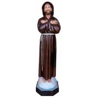 Statue Saint François d'Assise 130 cm en résine