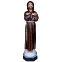 Statue Saint François d'Assise 130 cm en résine