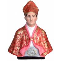 Statue Saint Janvier buste 35 cm en résine