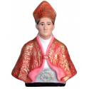 Statue Saint Janvier buste 35 cm en résine